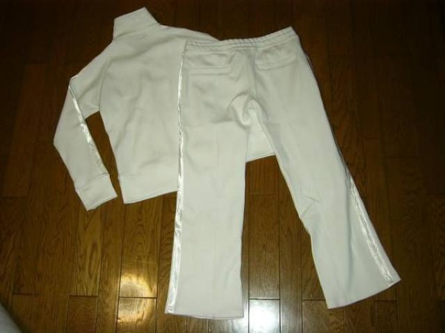 BACKBONEバックボーントラックJKTパンツセットアップ白ジャージ < ブランド  BACKBONEバックボーントラックJKTパンツセットアップ白ジャージ < ブランドの