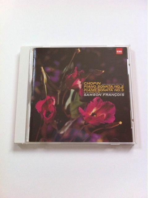 ショパン◆ピアノ・ソナタ第2番「葬送」&第3番◆サンソン・フランソワ◆帯付き国内盤 < CD/DVD/ビデオ  ショパン◆ピアノ・ソナタ第2番「葬送」&第3番◆サンソン・フランソワ◆帯付き国内盤 < CD/DVD/ビデオの