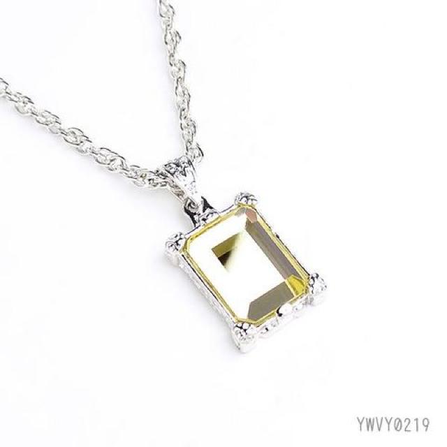 人気★大粒のラインストーン♪ スクエアストーンネックレス4色 < 女性アクセサリー/時計  人気★大粒のラインストーン♪ スクエアストーンネックレス4色 < 女性アクセサリー/時計の