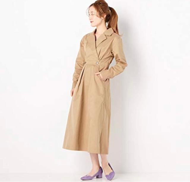 新品☆ARCHIVES(アルシーヴ)トレンチロングワンピース☆B < ブランド 新品☆ARCHIVES(アルシーヴ)トレンチロングワンピース☆B < ブランドの