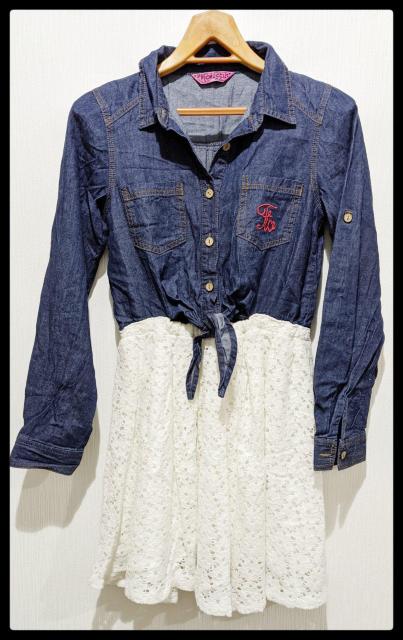 ★ワンピース★FIORUCCI★フィオルッチ★160サイズ★長袖シャツ★スカート★ < ブランド  ★ワンピース★FIORUCCI★フィオルッチ★160サイズ★長袖シャツ★スカート★ < ブランドの