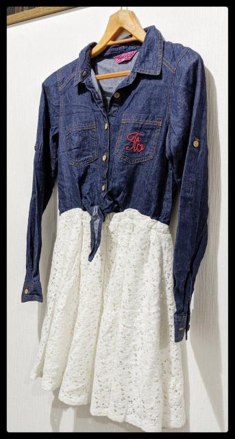★ワンピース★FIORUCCI★フィオルッチ★160サイズ★長袖シャツ★スカート★ < ブランド  ★ワンピース★FIORUCCI★フィオルッチ★160サイズ★長袖シャツ★スカート★ < ブランドの