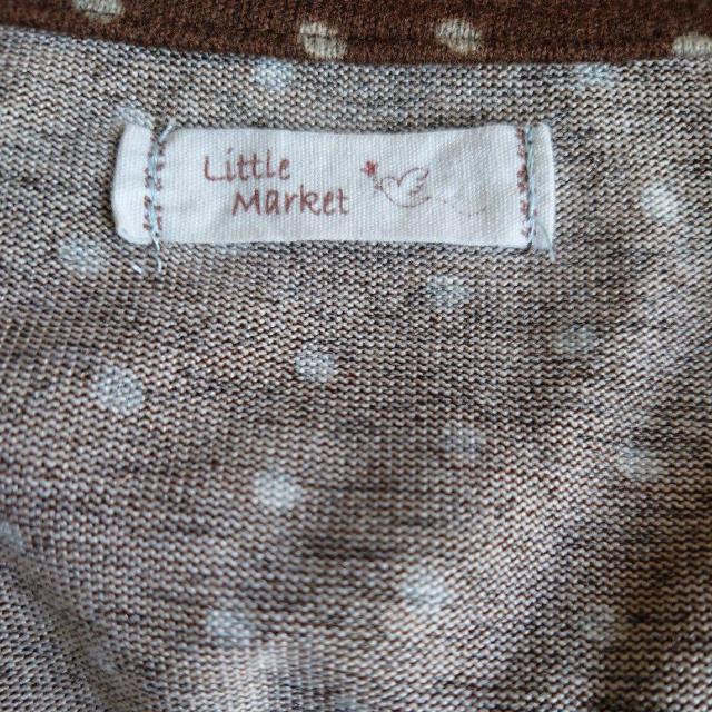 Little Market◇秋物チュニック 茶×白 レディースMサイズ位◇美品 < 女性ファッション Little Market◇秋物チュニック 茶×白 レディースMサイズ位◇美品 < 女性ファッションの