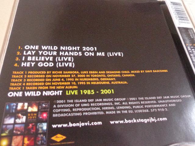 CD  BON JOVI  uOne Wild Nightv CDABlu-rayADVD 2ő180~  ^gObY 