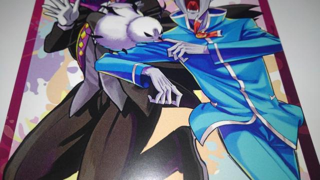 魔入りました!入間くん 吸血鬼すぐ死ぬ 非売品 限定 コラボ ポストカード Sランク 魔入間 吸死 < アニメ/コミック/キャラクター  魔入りました!入間くん 吸血鬼すぐ死ぬ 非売品 限定 コラボ ポストカード Sランク 魔入間 吸死 < アニメ/コミック/キャラクターの