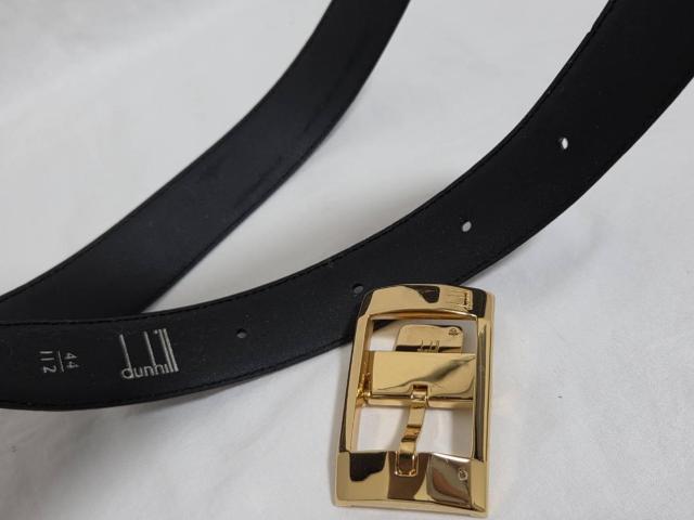 正規 ダンヒル ダンヒリオン ラージ シャイニーゴールドバックル レザーベルト 黒 90 調節可 ウォッチフェイス金具 男女兼用 < ブランド  正規 ダンヒル ダンヒリオン ラージ シャイニーゴールドバックル レザーベルト 黒 90 調節可 ウォッチフェイス金具 男女兼用 < ブランドの