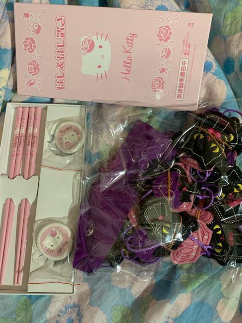 サンリオ Hello kitty キテイちゃん 箸セット+?のれん 送料無料 < インテリア/ライフ  サンリオ Hello kitty キテイちゃん 箸セット+?のれん 送料無料 < インテリア/ライフの