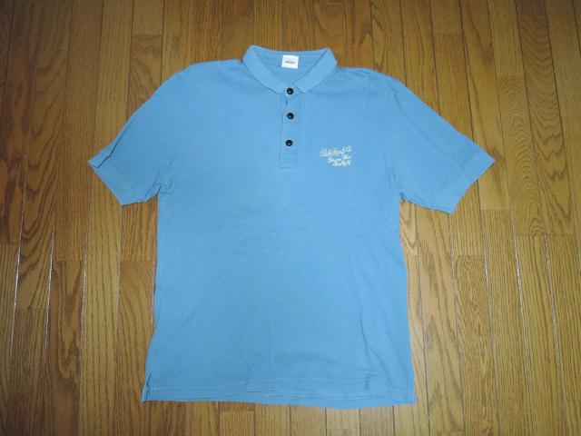 CALEE キャリー 鹿の子 ポロシャツ M ブルー系 半袖シャツ POLO SHIRT < ブランド  CALEE キャリー 鹿の子 ポロシャツ M ブルー系 半袖シャツ POLO SHIRT  < ブランドの