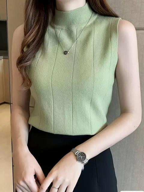 爆ヤス価格790円★レディース スリムフィット リブ編み ノースリーブ タンクトップ ハイネック ソフト アプリコットフリー < 女性ファッション 爆ヤス価格790円★レディース スリムフィット リブ編み ノースリーブ タンクトップ ハイネック ソフト アプリコットフリー < 女性ファッションの