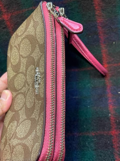 コーチ ポーチ COACH 小物入れ ピンク キャンバス シグネチャー < ブランド  コーチ ポーチ COACH 小物入れ ピンク キャンバス シグネチャー < ブランドの