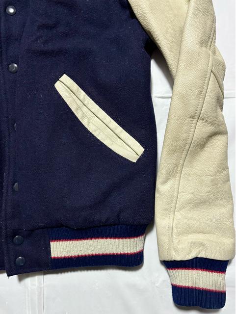 FRANLIN MARSHALL フランクリンマーシャル 3.5万円程 レザー 革 袖 スタジャン イタリアITALY海外ブランド < 男性ファッション FRANLIN MARSHALL フランクリンマーシャル 3.5万円程 レザー 革 袖 スタジャン イタリアITALY海外ブランド < 男性ファッションの