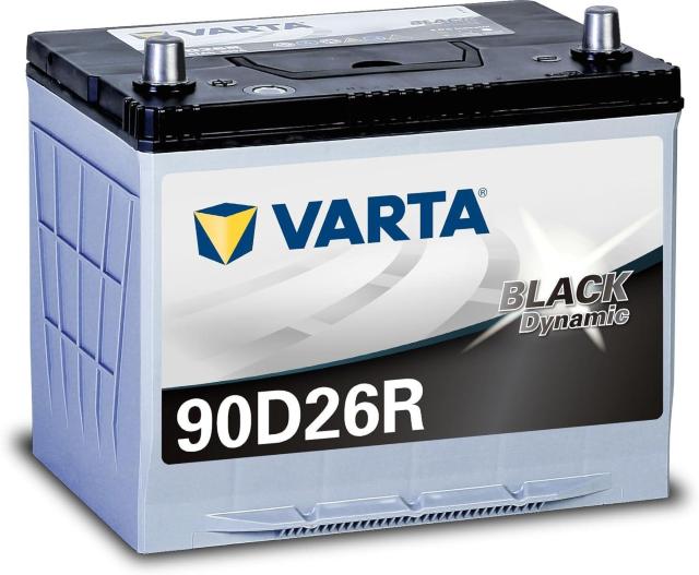 VARTA(�o���^) Black Dynamic 90D26R ���Y�ԗp�o�b�e���[ �[�d�����/�W���� �� ������/�o�C�N