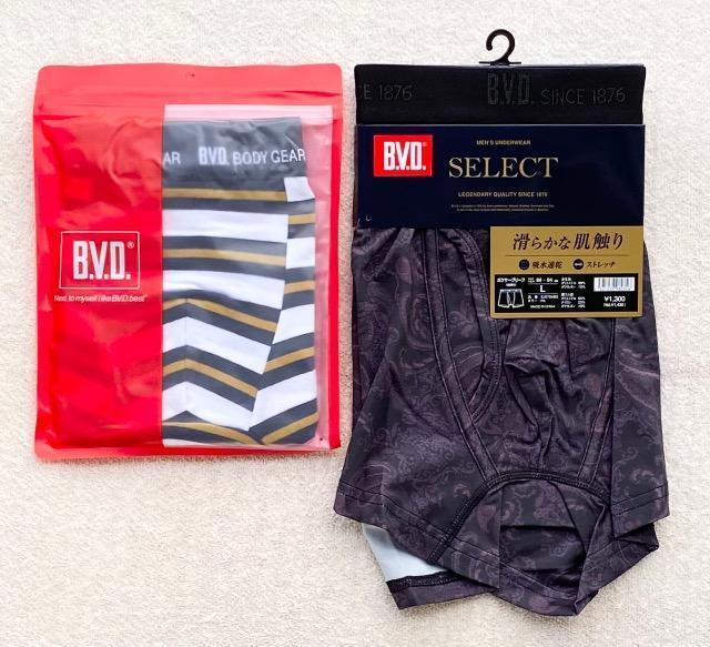 B.V.D �{�N�T�[�p���c L�T�C�Y �{�[�_�[���y�C�Y���[ 2���Z�b�g  �� �j���t�@�b�V������ 