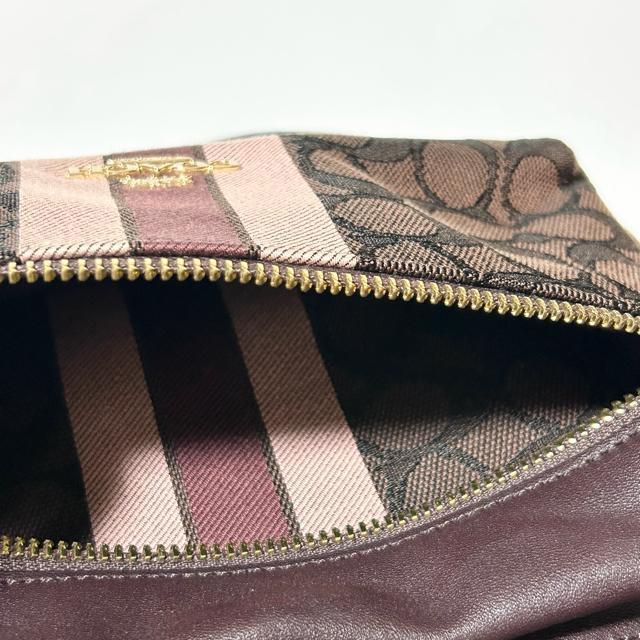 COACH �R�[�` F68034 �V�O�l�`���[ �L�����o�X ���U�[ �����b�N�T�b�N �o�b�N�p�b�N ���f�B�[�X �u���E�� �� �u�����h�� 