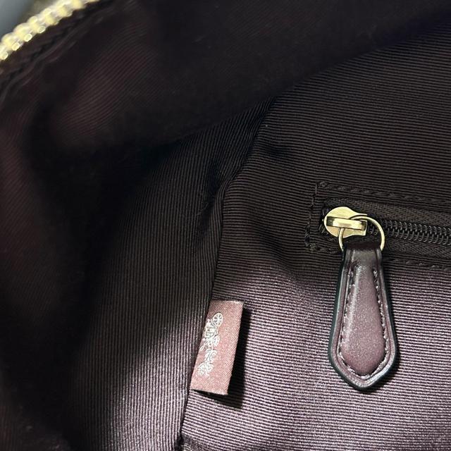 COACH �R�[�` F68034 �V�O�l�`���[ �L�����o�X ���U�[ �����b�N�T�b�N �o�b�N�p�b�N ���f�B�[�X �u���E�� �� �u�����h�� 