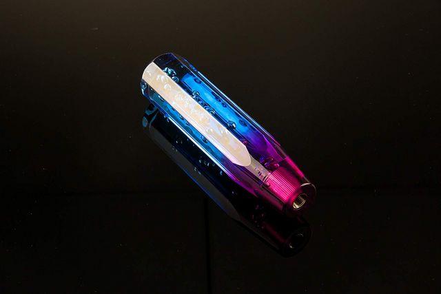 クリスタルシフトノブバブル 八角 200mm アダプター付き < 自動車/バイク クリスタルシフトノブバブル 八角 200mm アダプター付き < 自動車/バイク