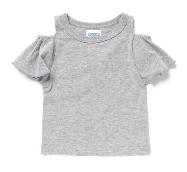 SALE●RUGGED WORKSラゲットワークス【新品】オフショルダー半袖Tシャツ●90cm < キッズ/ベビー SALE●RUGGED WORKSラゲットワークス【新品】オフショルダー半袖Tシャツ●90cm < キッズ/ベビーの
