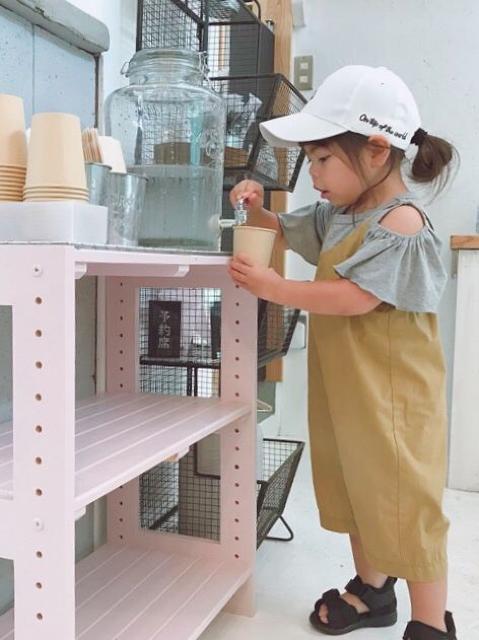 SALE●RUGGED WORKSラゲットワークス【新品】オフショルダー半袖Tシャツ●90cm < キッズ/ベビー SALE●RUGGED WORKSラゲットワークス【新品】オフショルダー半袖Tシャツ●90cm < キッズ/ベビーの