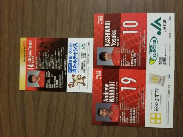 浦和レッズ 柏木・平川・ナバウト カードセット < トレーディングカード  浦和レッズ 柏木・平川・ナバウト カードセット < トレーディングカードの