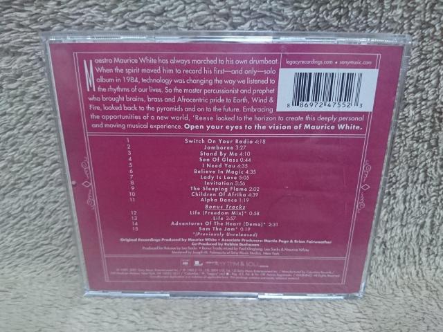 MAURICE WHITE/輸入盤/モーリス・ホワイト < CD/DVD/ビデオ MAURICE WHITE/輸入盤/モーリス・ホワイト < CD/DVD/ビデオの