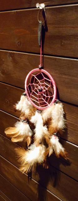 ドリームキャッチャー★直径9cm★全長36cm★ピンク★壁飾り★カーアクセサリー★開運★インテリア★オブジェ★新品未使用★送料無料 < インテリア/ライフ ドリームキャッチャー★直径9cm★全長36cm★ピンク★壁飾り★カーアクセサリー★開運★インテリア★オブジェ★新品未使用★送料無料 < インテリア/ライフの