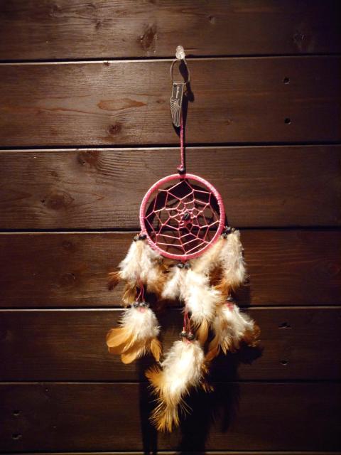 ドリームキャッチャー★直径9cm★全長36cm★ピンク★壁飾り★カーアクセサリー★開運★インテリア★オブジェ★新品未使用★送料無料 < インテリア/ライフ ドリームキャッチャー★直径9cm★全長36cm★ピンク★壁飾り★カーアクセサリー★開運★インテリア★オブジェ★新品未使用★送料無料 < インテリア/ライフの