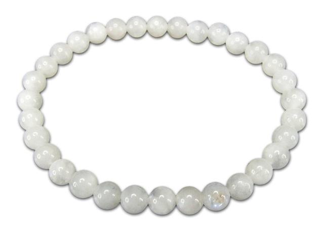 ムーンストーンブレスレット5mm強天然石6月誕生石恋人の石 < 女性アクセサリー/時計  ムーンストーンブレスレット5mm強天然石6月誕生石恋人の石  < 女性アクセサリー/時計の