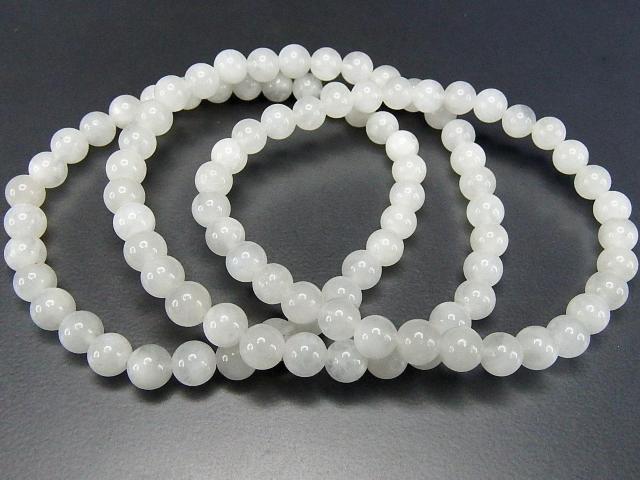 ムーンストーンブレスレット5mm強天然石6月誕生石恋人の石 < 女性アクセサリー/時計  ムーンストーンブレスレット5mm強天然石6月誕生石恋人の石 < 女性アクセサリー/時計の