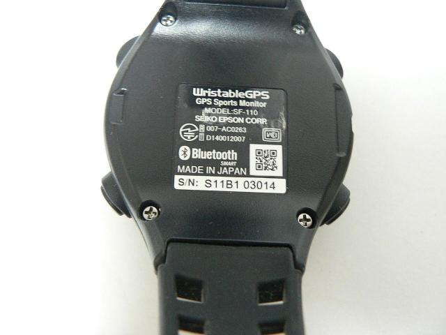 エプソン EPSON SF-110B ・GPSウォッチ WristableGPS < 男性アクセサリー/時計  エプソン EPSON SF-110B ・GPSウォッチ WristableGPS < 男性アクセサリー/時計の