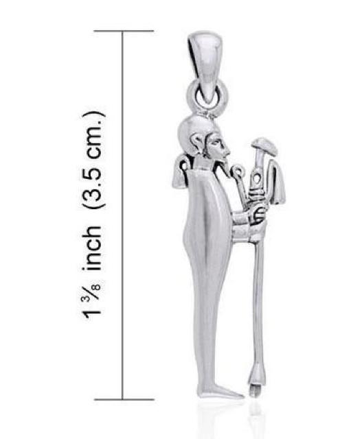 PS: Ptah Egyptian Silver Pendant 全能の創造者 < 女性アクセサリー/時計  PS: Ptah Egyptian Silver Pendant 全能の創造者 < 女性アクセサリー/時計の