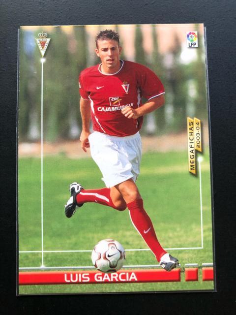 2003・04MEGAFICHAS  PANINI/NO-98・レアル・ムルシア・ルイスガルシア < トレーディングカード  2003・04MEGAFICHAS  PANINI/NO-98・レアル・ムルシア・ルイスガルシア  < トレーディングカードの