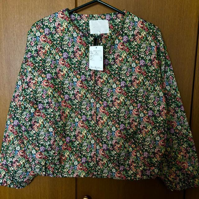 新品 花柄 ゴブラン織り 長袖 アウター レディース 可愛い 上着 < 女性ファッション 新品 花柄 ゴブラン織り 長袖 アウター レディース 可愛い 上着 < 女性ファッションの