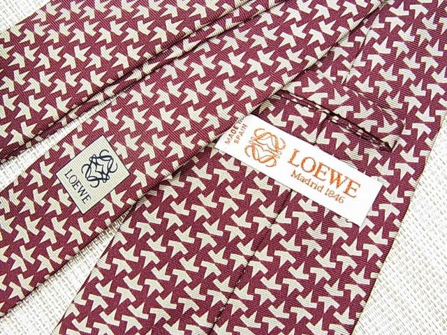 500�~�X�^�y���K�i�Ǖi�zLOEWE ���G�x �V���N �l�N�^�C �A�i�O������ �� �u�����h�� 