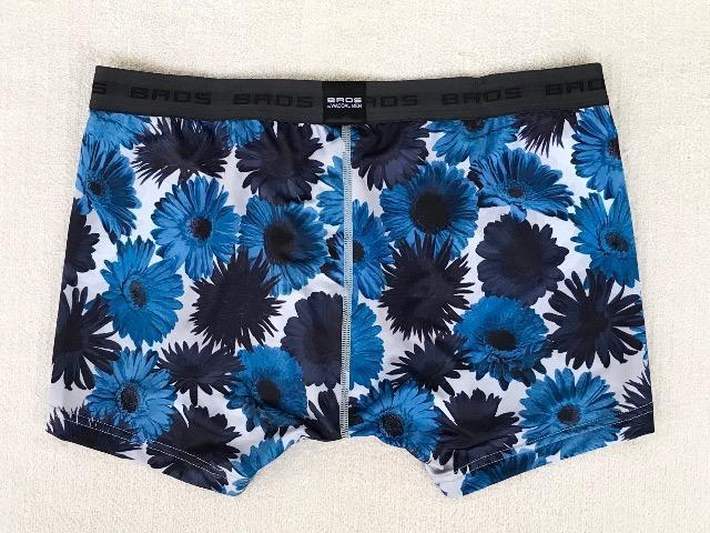 Wacoal BROS&B.V.D ボクサーパンツ Lサイズ 花柄&ボーダー 2枚セット < 男性ファッション Wacoal BROS&B.V.D ボクサーパンツ Lサイズ 花柄&ボーダー 2枚セット < 男性ファッションの