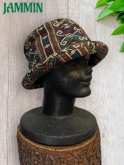織り柄ハット ヒッピー アジアン エスニック 個性派 帽子 < 男性ファッション 織り柄ハット ヒッピー アジアン エスニック 個性派 帽子 < 男性ファッションの