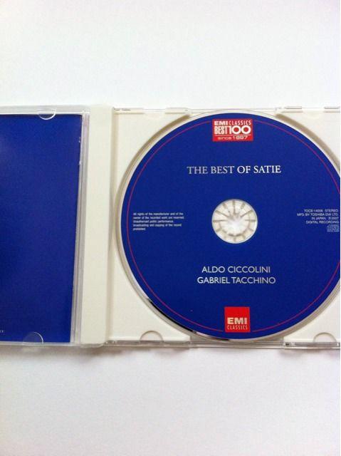 『ベスト・オブ・サティ』チッコリーニ◆サティ/ジムノペディ他◆帯付き国内盤◆美品 < CD/DVD/ビデオ  『ベスト・オブ・サティ』チッコリーニ◆サティ/ジムノペディ他◆帯付き国内盤◆美品 < CD/DVD/ビデオの
