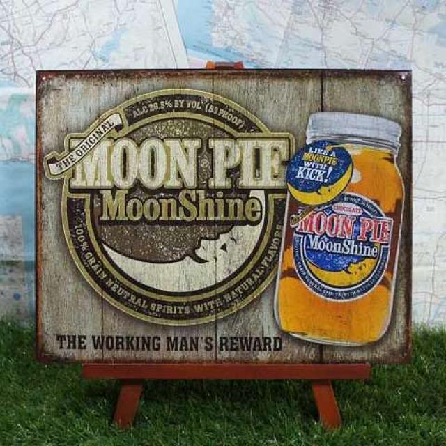 新品【ブリキ看板】MoonPie MoonShine/ムーンパイ・ムーンシャイン Whiskey < ホビー  新品【ブリキ看板】MoonPie MoonShine/ムーンパイ・ムーンシャイン Whiskey  < ホビーの