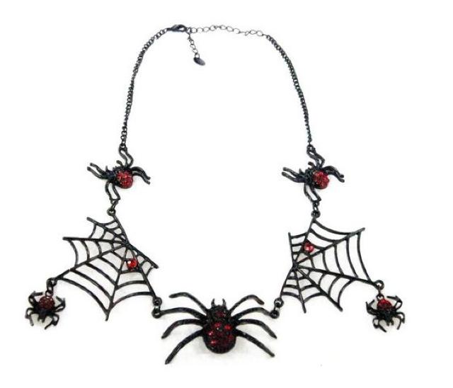 新品アンティーク調スパイダー蜘蛛ネックレス ゴスパンクロック < 女性アクセサリー/時計  新品アンティーク調スパイダー蜘蛛ネックレス ゴスパンクロック  < 女性アクセサリー/時計の