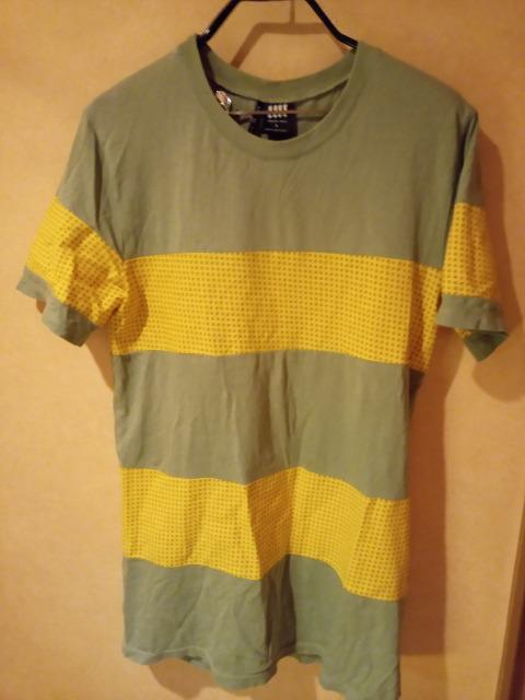 unknown union Tシャツ グリーン×イエロー < 男性ファッション  unknown union Tシャツ グリーン×イエロー  < 男性ファッションの