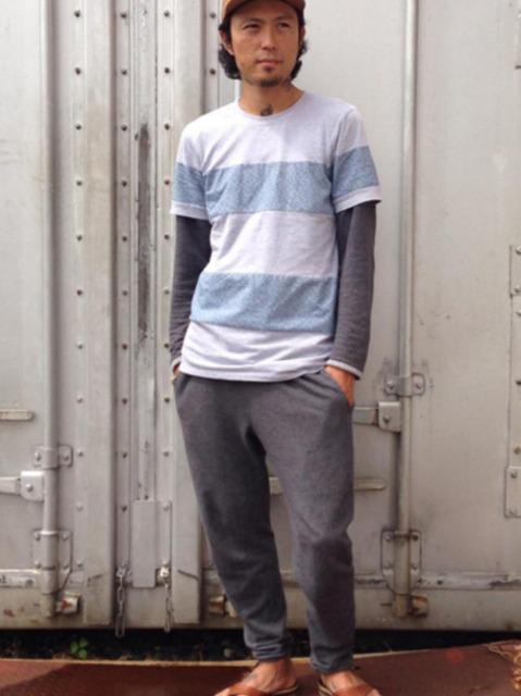 unknown union Tシャツ グリーン×イエロー < 男性ファッション  unknown union Tシャツ グリーン×イエロー < 男性ファッションの