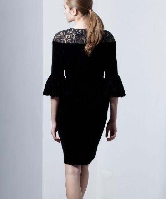 GRACECONTINENTALdiagramベルベットバルーンワンピースレースブラックグレースコンチネンタルダイアグラム黒 < ブランド GRACECONTINENTALdiagramベルベットバルーンワンピースレースブラックグレースコンチネンタルダイアグラム黒 < ブランドの