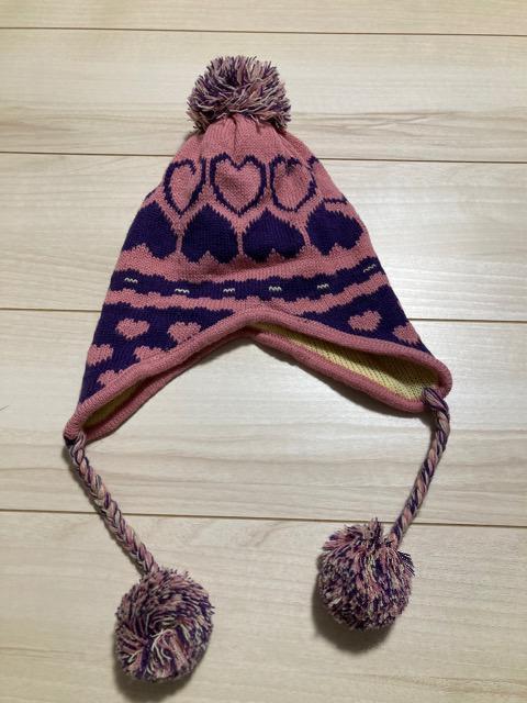 美品☆JUNKSTORE☆ピンク×パープルニット帽 < ブランド  美品☆JUNKSTORE☆ピンク×パープルニット帽 < ブランドの