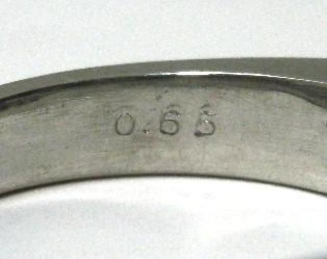 Pt900v`i Ow p_C5 ꕶ0.65ct TCY #13  ANZT[/v 