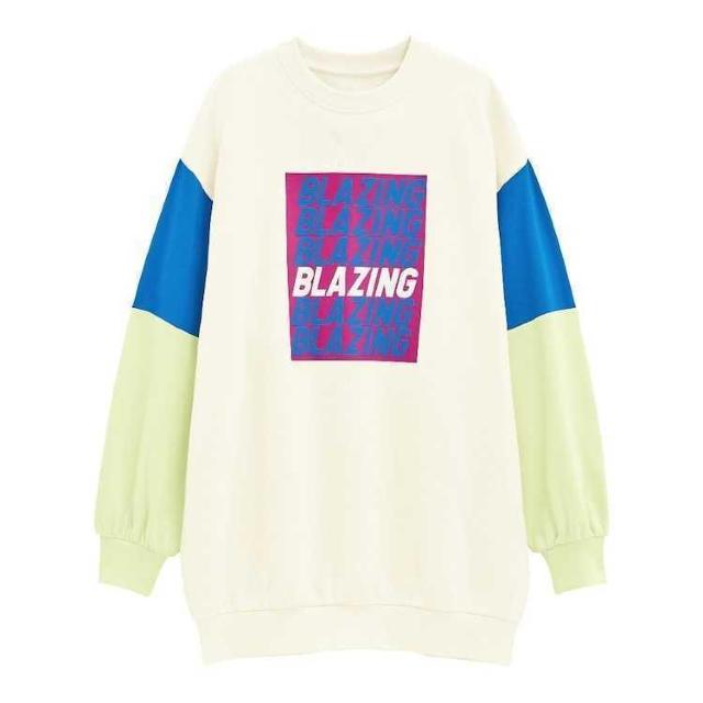 GUグラフィックキングサイズスウェットプルオーバー(長袖) 綿100%ナチュラル NATURAL フリーサイズ FREE SIZE < ブランド  GUグラフィックキングサイズスウェットプルオーバー(長袖) 綿100%ナチュラル NATURAL フリーサイズ FREE SIZE  < ブランドの