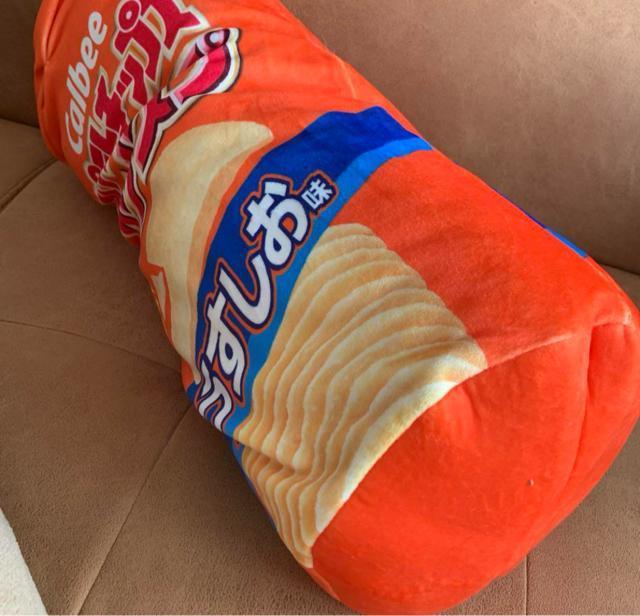 送料無料 カルビーポテトチップスクリスプ クッション < インテリア/ライフ  送料無料 カルビーポテトチップスクリスプ クッション < インテリア/ライフの