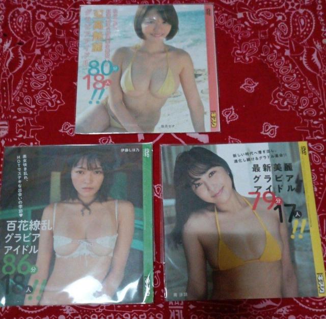 ☆キスカ付録グラビアアイドル女性DVD未完封 3枚セット 画像参照下さい < タレントグッズ  ☆キスカ付録グラビアアイドル女性DVD未完封 3枚セット 画像参照下さい  < タレントグッズの