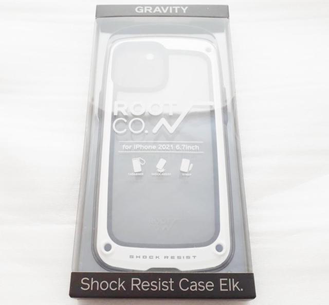 ROOT CO GRAVITY Shock Resist Case Elk for iPhone13 Pro MAX zCg 