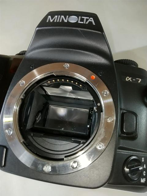 MINOLTA α-7 美品 + オマケ AF 24-85mm < 家電/AV  MINOLTA α-7 美品 + オマケ AF 24-85mm < 家電/AVの