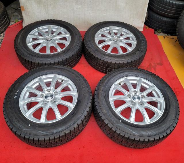 WEDS JOKER 16in 6.5J +53 PCD114.3 DUNLOP WINTERMAXX WM02スタッドレス4本 < 自動車/バイク WEDS JOKER 16in 6.5J +53 PCD114.3 DUNLOP WINTERMAXX WM02スタッドレス4本 < 自動車/バイク
