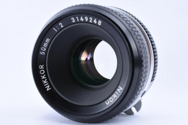 ɔi NIKON AI NIKKOR 50mm F2 MF Pœ_   Ɠd/AV 